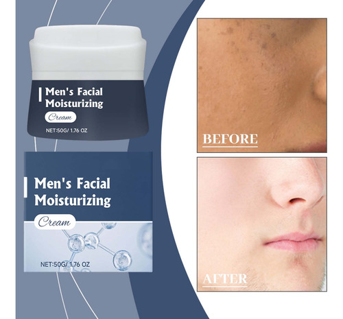 Crema Hidratante Facial X Men, Que Humecta Profundamente Y U