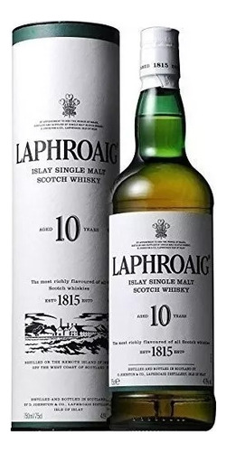Whisky Escocês Single Malt Laphroaig 10 anos 750ml