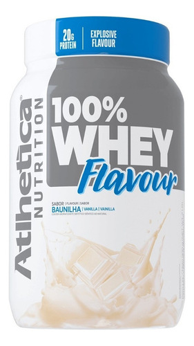 Atlhetica Nutrition 100% Whey Flavour 900g - Atlhetica - Whey Protein 100% Sabor