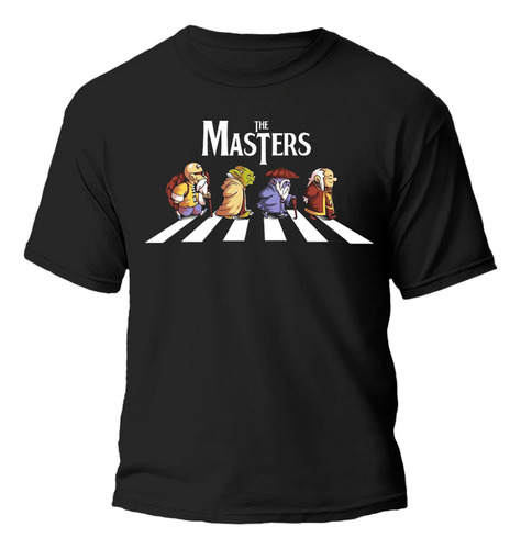 Remera The Masters Diseño Exclusivo 100% Algodón