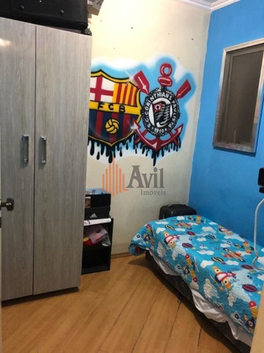 Imagem 6 de 8 de Apartamento Com 3 Dormitórios À Venda, 72 M² Por R$ 445.000,00 - Chácara Califórnia - São Paulo/sp - Av6698