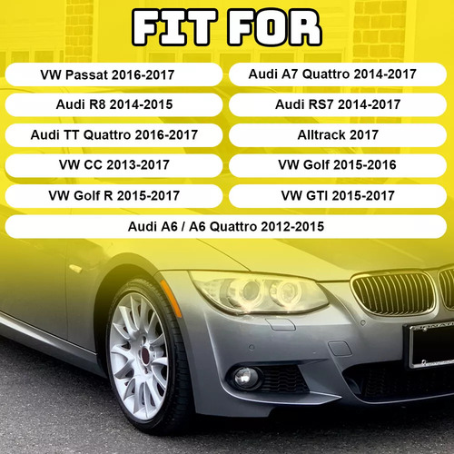 Balastra Faro Led Luz Diurna Dia Drl Para 2015 Audi A3 S3