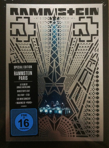 Rammstein  Live Paris France (special Edition ) 2 Cd+blu-ray