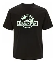 Comprar Remera Adulto Jurassic Park Brilla En La Oscuridad 100%algod