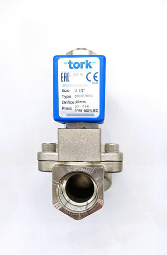 Valvula Solenoide Nc 3/4'' 220v Bobina Intercambiable Inox