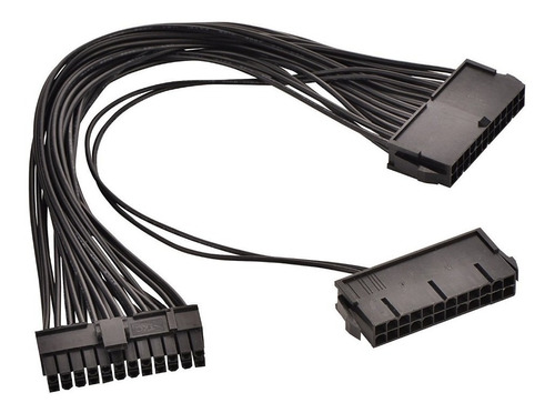 Cable Adaptador 2 Fuentes Poder Atx 24 Pin Dual Psu Mineria