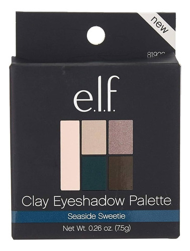 Elf Clay Eyeshadow Palette-paleta De Sombras Seaside Sweetie