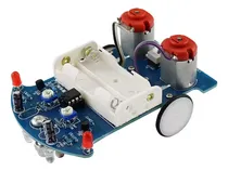 Comprar Kit Carrito Auto Robot Seguidor De Línea Negra Educativo