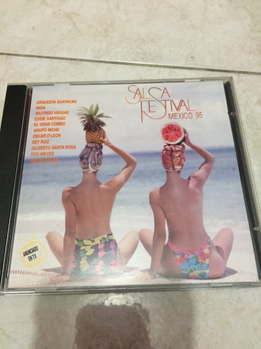 Salsa Festival  Mexico 95  - Cd - Disco 