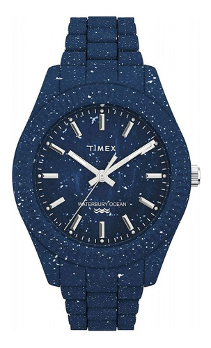 Reloj Para Hombre Timex Waterbury Ocean Tw2v37400 Azul