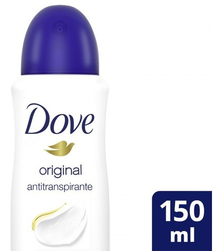 Antitranspirante Dove Clasico 150ml X 6 Unidades