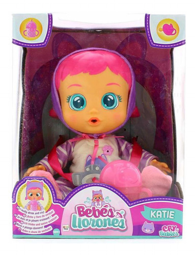 Muñeca Bebés Llorones Katie Fotorama Llora De Verdad