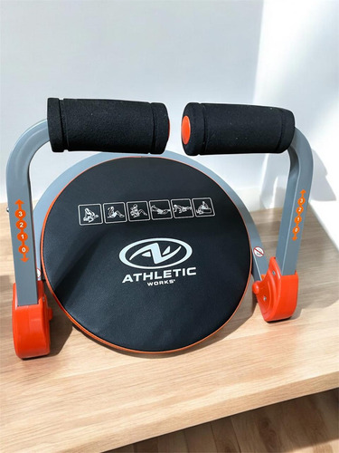 Máquina Abdominal Athletic Works Plegable Ajustable (Usado)