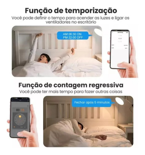 5 Miniconmutadores Inteligentes Wifi Para Automatización