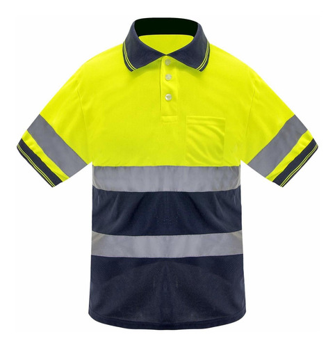 Safety Shirts For Men Construction Work Wear With High