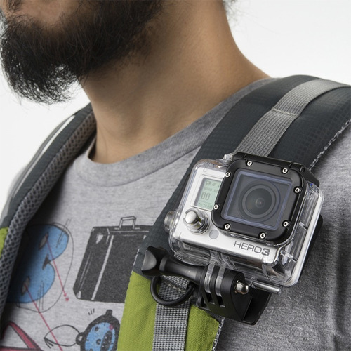 Imagen 2 de 8 de Clip Soporte Montura Giratorio 360° Para Gopro 10 9 8 7 6 5