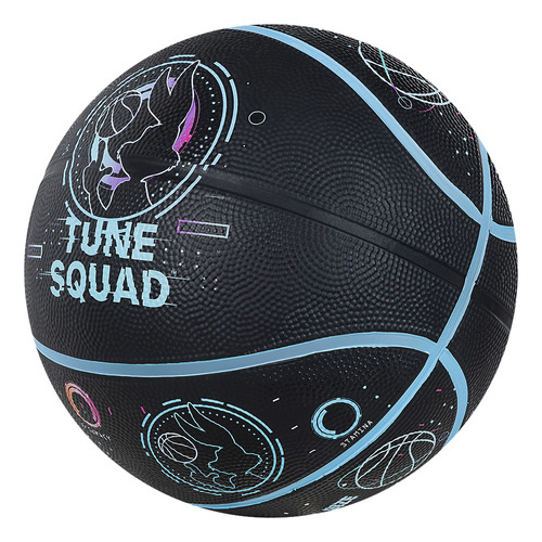 Pelota De Basquet Drb Space Jam Numer 7 Negra Solo Deportes Negro