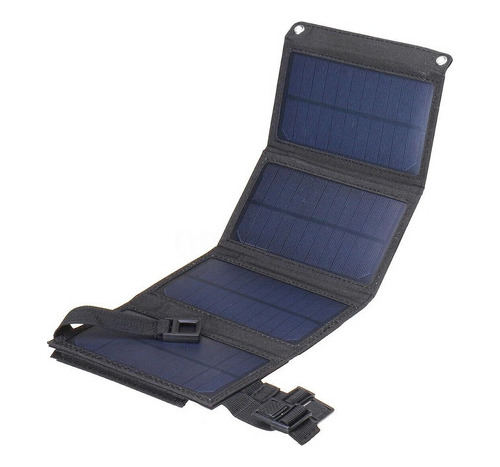 Bolso De Carga Aire Libre Panel Solar Del Teléfono Móvil 5v