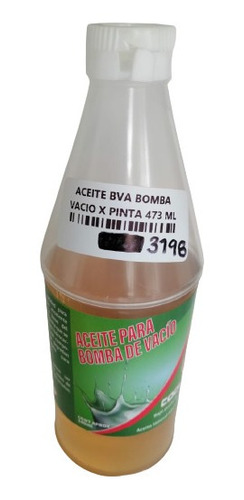 3198 Aceite Para Bomba De Vacio. Refrigeración