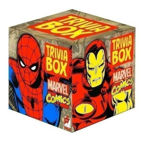 Juego De Mesa Trivia Box Marvel Comics Iron Man Thor Spider