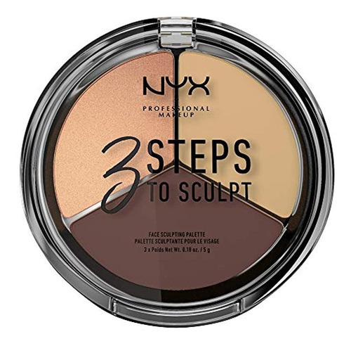 Nyx Cosmeticos 3 Pasos Para Esculpir Cara Esculpir Paleta T