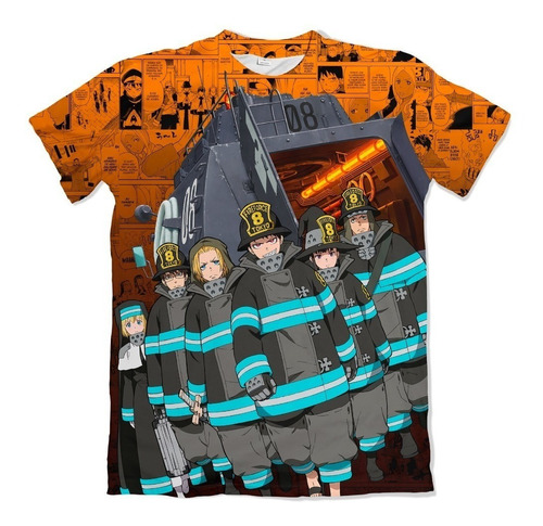 Camisa Fire Force Modelo 2