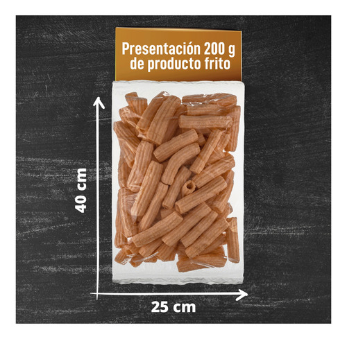 Pasta Para Preparar Chicharrón Fritura De Tubo Botana 1 Kg