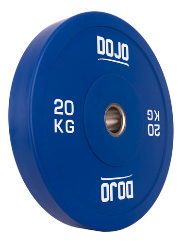 Disco Olimpico Goma Bumper Crossfit Levantamiento 20kg