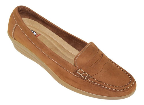 Zapato Tacon Casual Vestir Julio De Mucha Dama Buck 29701