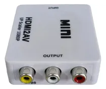 Comprar Adaptador Cable Audio Video Rca Av Convertidor Hdmi 1080p  