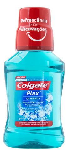 Enxaguante bucal Colgate Plax Enxaguante Bucal Plax ice infinity 180 ml