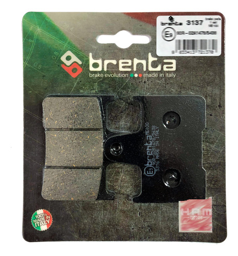 Pastilha Freio Traseira Brenta Orgânica Bandit 650 2005-2007