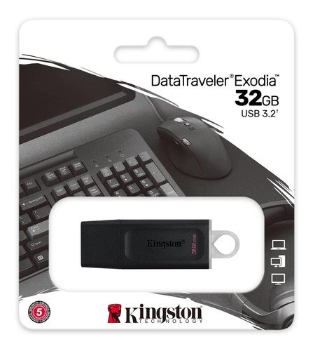 Pendrive Kingston Exodia 32gb Usb 3.2 Gen1