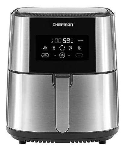 Freidora De Aire Chefman Turbofry, Capacidad Xl De 8 Cuartos