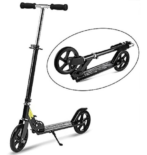 Monopatin Scooter Aluminio- Giro Didáctico Color Negro