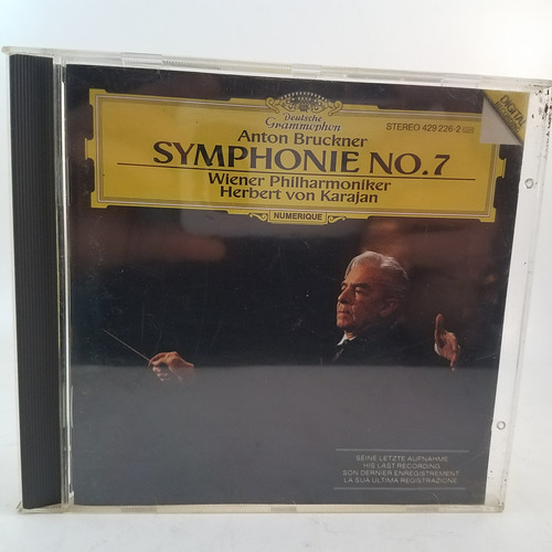 Bruckner - Symphonie No. 7 - Wiener - Karajan - Cd - Mb -  