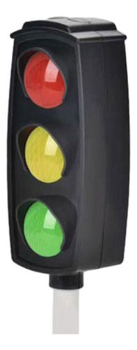Mini Semáforo, Juguete De Simulación Montessori Negro