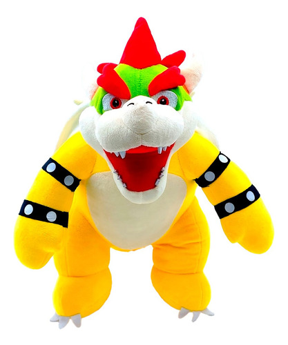 Peluche Bowser Muñeco Koopa Mario Bros Peaches 50 Cm