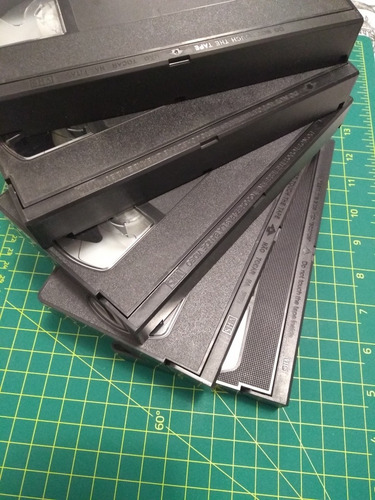 Lote De 5 Cassette Vhs Para Artesanías O Decorar (sin Cajas)
