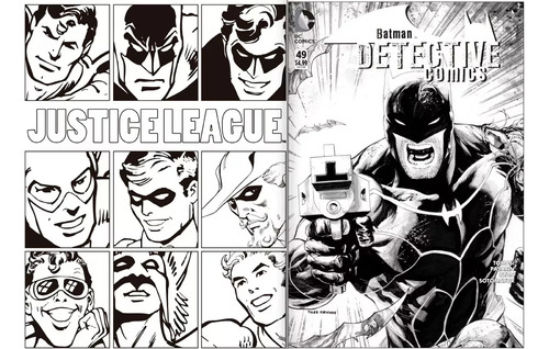 Dc Comics - Libro Para Colorear - Vr Editoras