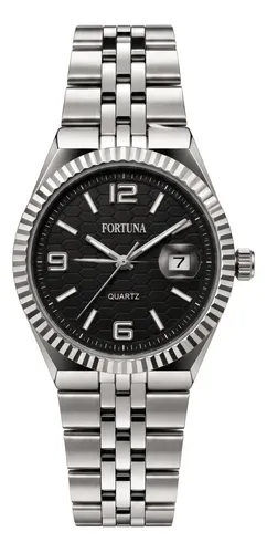 Relogio De Pulso Masculino Fortuna Quartz Minimalista Luxo