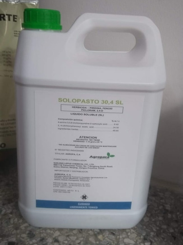 Imagen 1 de 4 de Herbicida, Solo Pasto, Potreron, Glifosan, Gramoxone