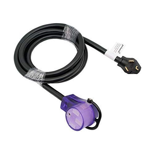 885521-10ft Ev Adapter Cord Nema 10-30p To 14-50r (only...