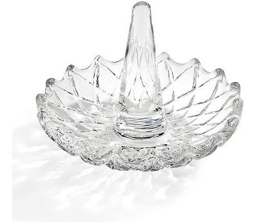 Studio Silversmiths - Plato Redondo De Cristal Transparent