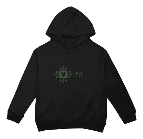 Sudadera Con Gorro Negra Freeecny Oficial