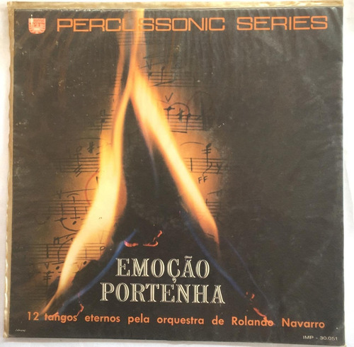 Disco/lp Rolando Navarro-emoção Portenha-12 Tangos Eternos (Usado)