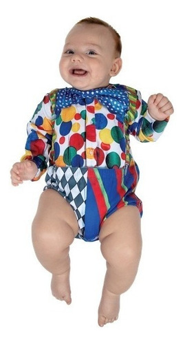 Playera Disfraz De Payaso Para Bebe Halloween Fiesta