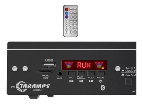 Kit Som Ambiente Amplificado Ths 4600 4 Caixas Som Jbl C521p