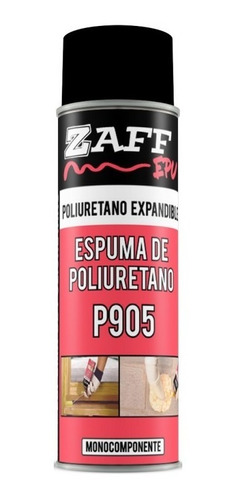 Espuma De Poliuretano Espandido Zaff X 300ml