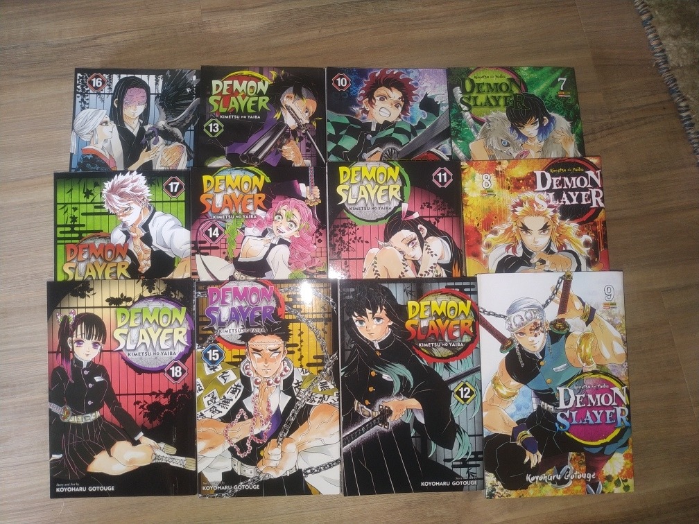 Mangas Demon Slayer Coleção 9 18 Mercado Livre
